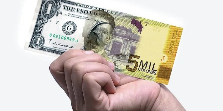 LA REALIDAD DEL VALOR  DE LA MONEDA DE COSTA RICA  FRENTE AL DÓLAR