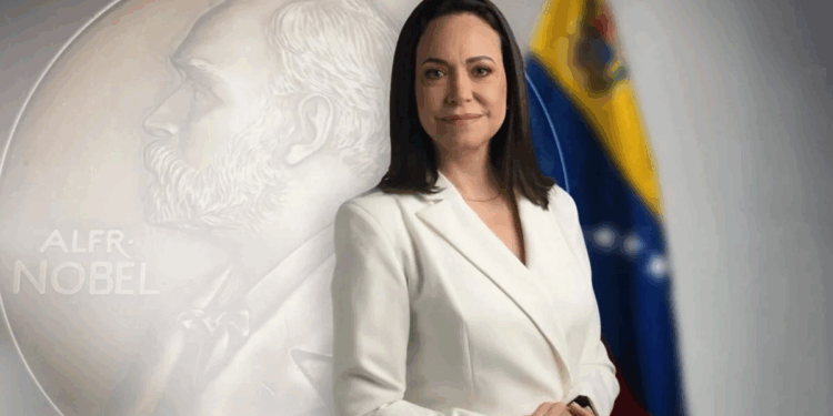 La líder opositora venezolana María Corina Machado gana el premio Nobel de la Paz 2025